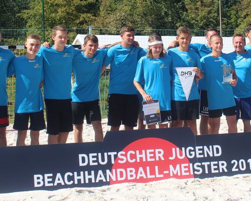 Handball Baden-Württemberg wird Deutscher B-Jugendmeister im Beach Handball