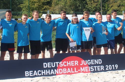 Handball Baden-Württemberg wird Deutscher B-Jugendmeister im Beach Handball