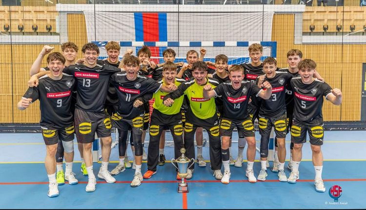 DHB U17: 2 Siege, eine Niederlage auf den Färöer Inseln