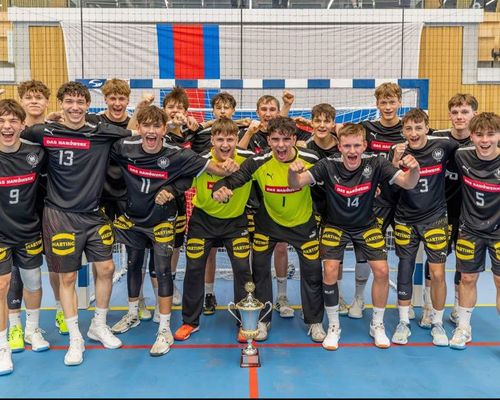 DHB U17: 2 Siege, eine Niederlage auf den Färöer Inseln