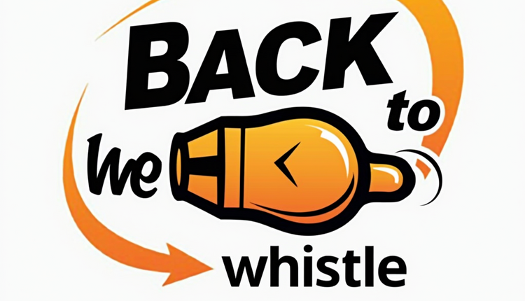 Back to whistle Logo