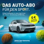 Das Auto-Abo von Athletic Sport Sponsoring 