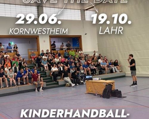 Save-the-date Kinderhandball Kongress