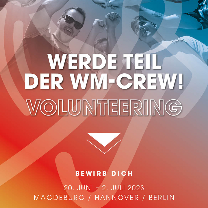 Der DHB sucht Volunteers - jetzt bewerben!